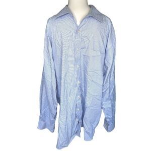 MICHAEL Michael Kors size 17.5 striped dress shirt